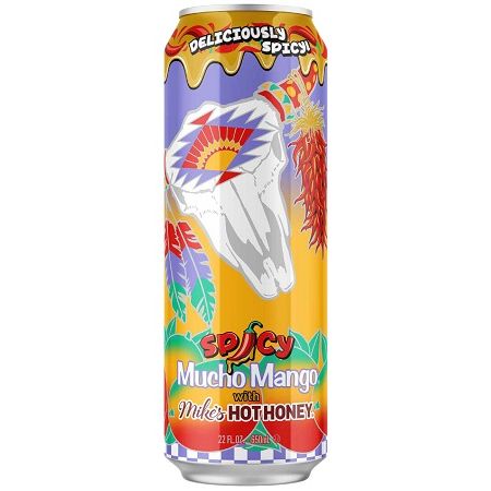 Arizona Spicy Mucho Mango 22oz 24ct (Shipping Extra, Click for Details)