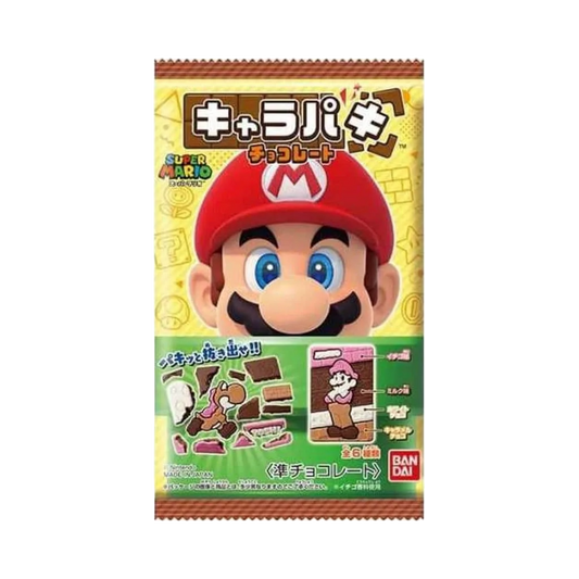Bandai Super Mario Charapaki Chocolate 29g 14ct (Japan)