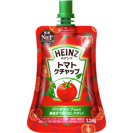 Heinz Tomato Ketchup Pouch Type 120g 20ct (Japan)