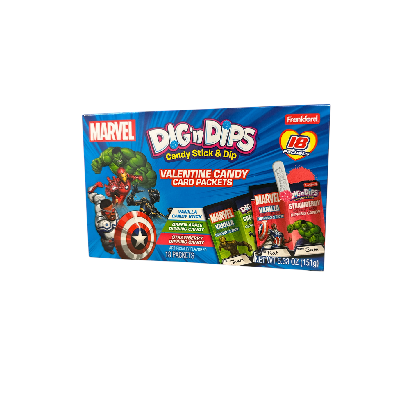 Marvel Universe 18pcs Dig n' Dips Box 6ct