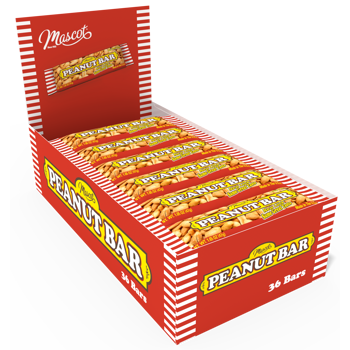 Mascot Peanut Crunch Bar 1.65oz 36ct