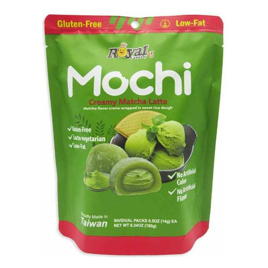 Royal Family Mochi Matcha Latte Peg Bag 6.34oz 12ct (Taiwan)
