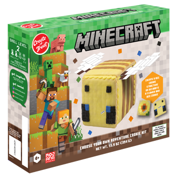 CREATE A TREAT Minecraft Choose Your Own Adventure Bee Kit 13.9oz 6ct