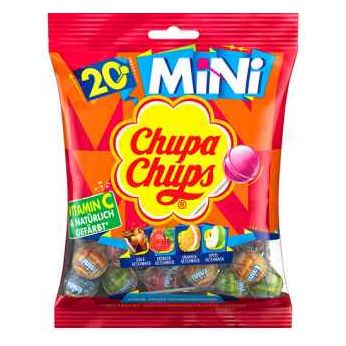 Chupa Chups Minis 20pcs Peg Bag 120g 12ct (Europe)
