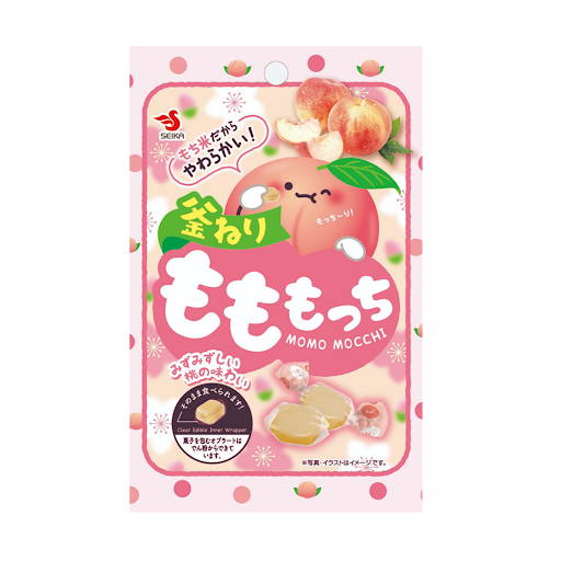 Seika Foods Peach Mochi 32g 8ct (Japan)