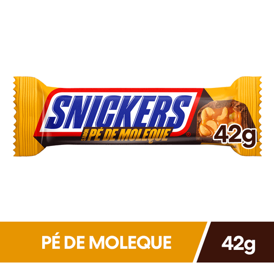 WAREHOUSE SPECIAL - Snickers Pe De Moleque 42g 20ct (Brazil)(BB MAR 15 2024)