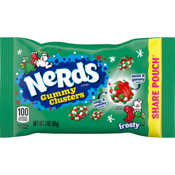 Nerds Holiday Gummy Clusters Sharepack 3oz 12ct