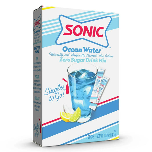 Sonic Drink Mix Ocean Water Singles To Go 12ct