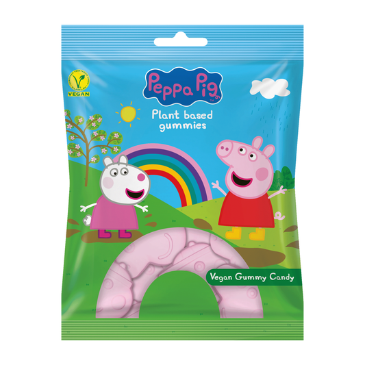 Peppa Pig Vegan Gummy Peg Bag 175g 20ct (UK)