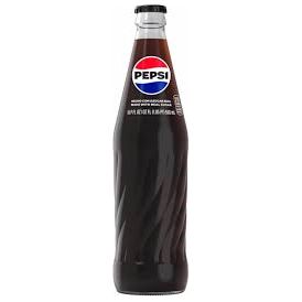 Pepsi Real Sugar Glass Bottle 12oz 24ct (Pallet Shipping Only) (Shipping Extra, Click for Details)