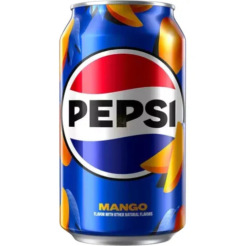 Pepsi Mango 12oz 12ct (Shipping Extra, Click for Details)