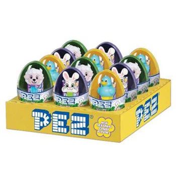 Pez Easter Egg Min dispenser .58oz 12ct
