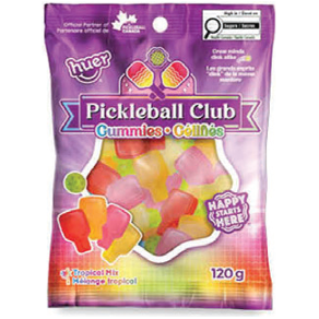 Huer Gummy Pickleball Peg Bag 120g 15ct