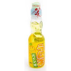 HATA KOSEN Bottle Ramune Pineapple 200ml 30ct (Japan) (Pallet Shipping Only) (Shipping Extra, Click for Details)