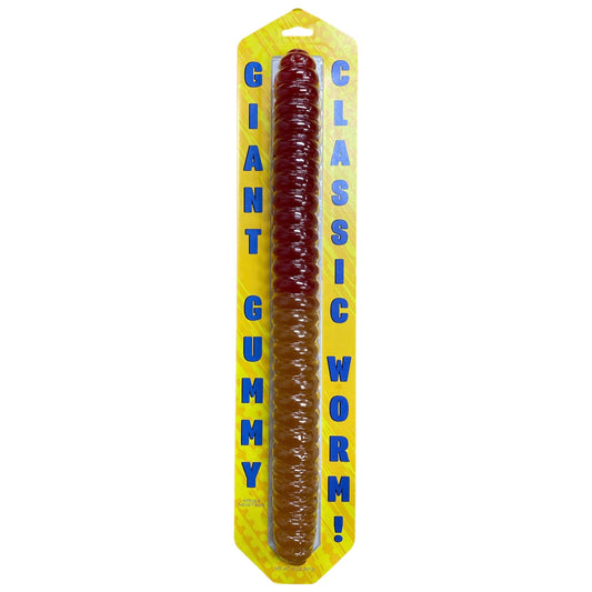 World's Largest Gummy Worm Pineapple / Cherry 26 Inches 2lb 1ct (NEW BLISTER PACKAGING)