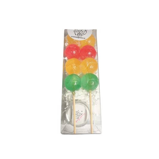 Crystal Bubble Pop 8pcs With Crystal Powder Jar 6ct (CAN)