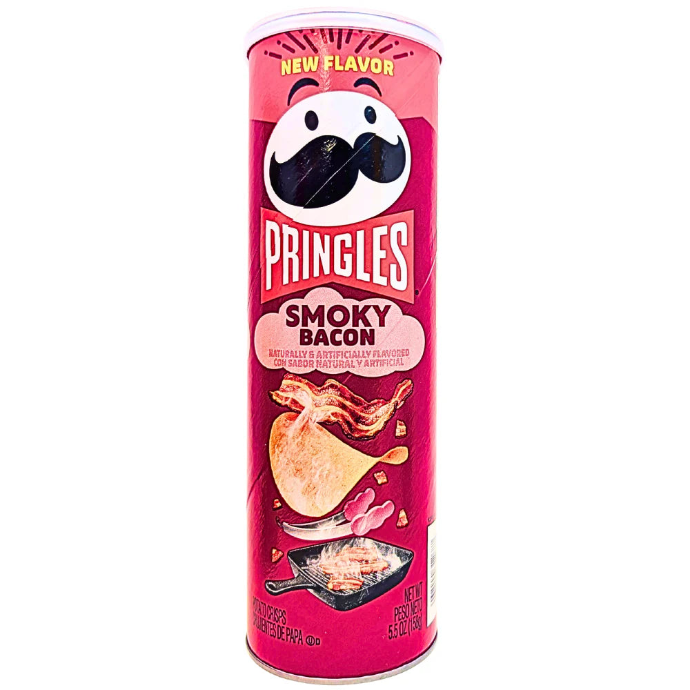 Pringles Smoky Bacon 5.5oz 14ct