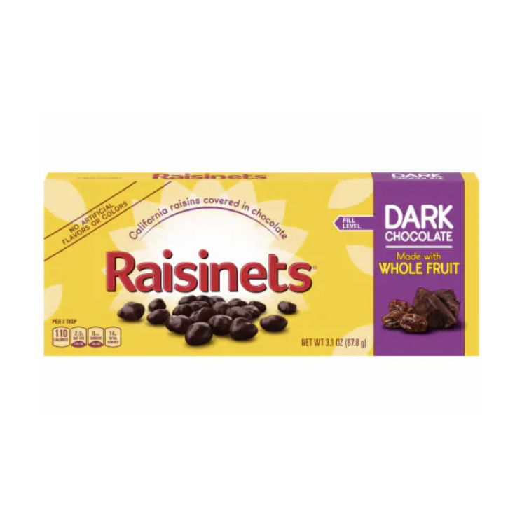 Dark Raisinets Theater Box 3.1oz 15ct