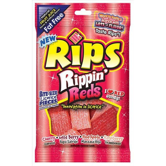 Rips Bites Rippin Red Bag 4oz 12ct