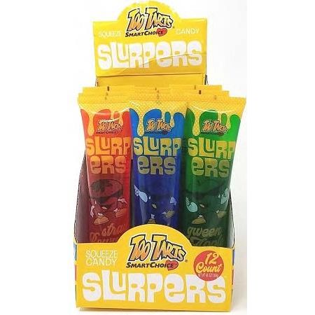 Too Tarts Slupers Squeeze Candy 4oz 12ct