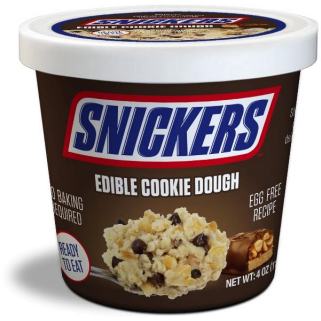 Snickers Spoonable Cookie Dough 4oz 8ct
