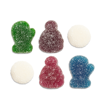 Albanese Christmas Snow Day Gummies 4.5lbs 1ct
