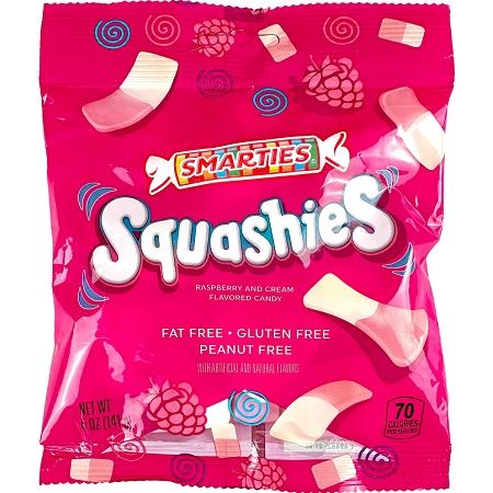 Smarties Squashies Peg Bag 5oz 12ct
