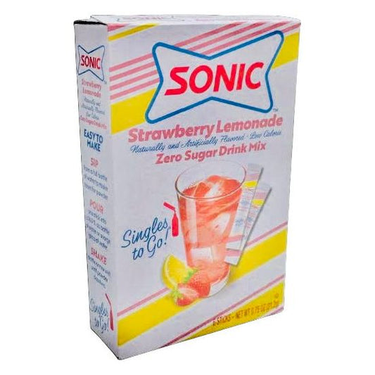 Sonic Drink Mix Strawberry Lemonade Singles To Go 12ct