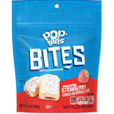 Pop Tarts Bites Frosted Strawberry 3.5oz 6ct