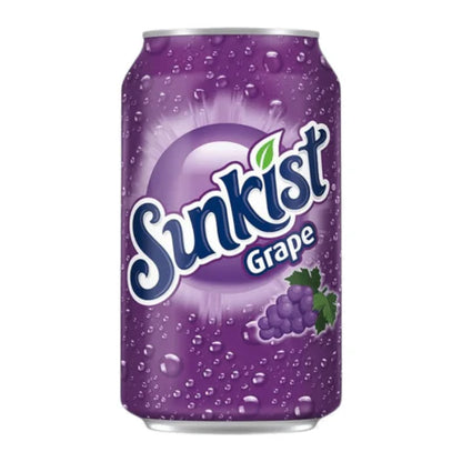Sunkist Grape Soda 12oz 12ct (Shipping Extra, Click for Details)