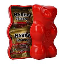 Haribo Small Goldbear Tin 4oz 9ct