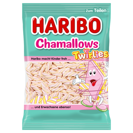 Haribo Chamallows Twirlies 200g 10ct (Europe)