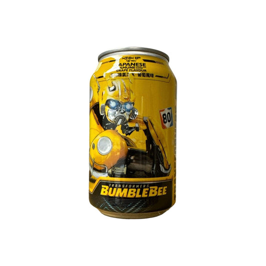 Transformers Bumble Bee Grape Ramune 330ml 24ct (Taiwan) (Shipping Extra, Click for Details)