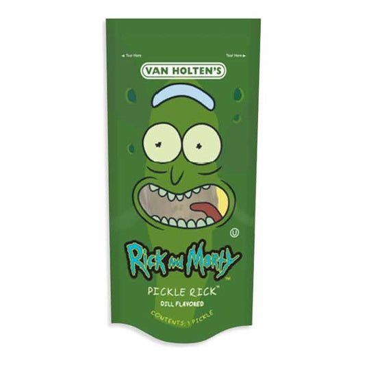 Van Holten's Rick & Morty Pickle in a Pouch 12ct
