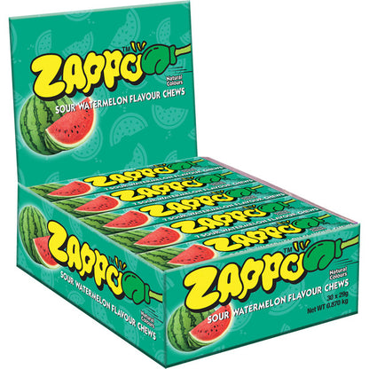 Zappo Sour Watermelon Chews 29g 30ct (Australia)