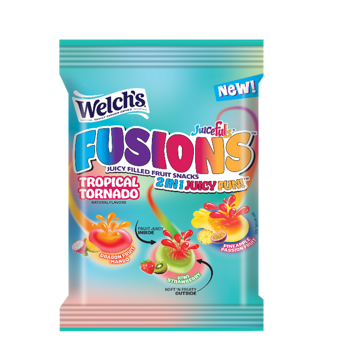 Welch's Fusions Tropical Tornado 4oz 12ct