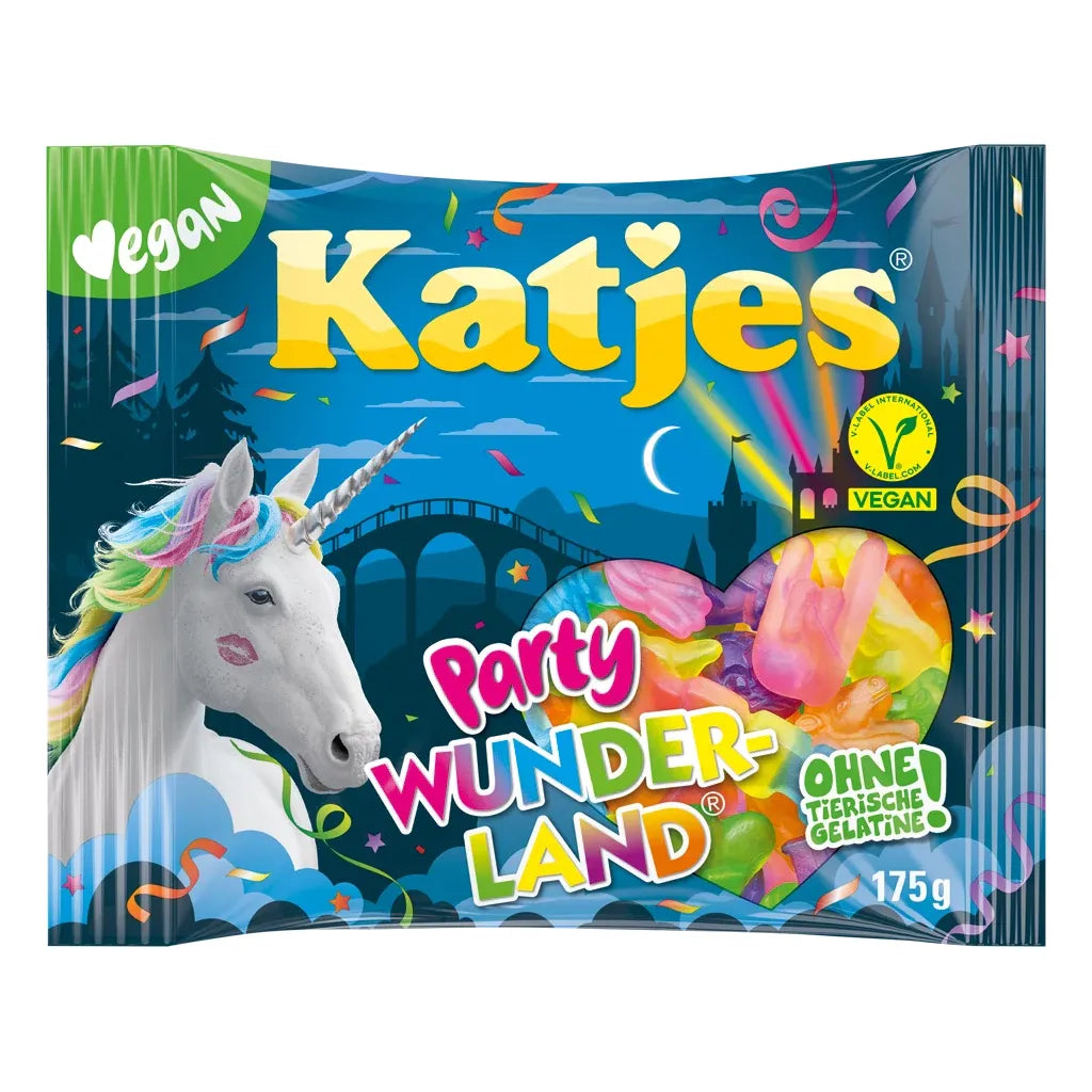 Katjes Party Wunderland 175g 22ct Vegan (Europe)