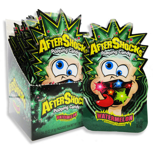 AfterShocks Popping Candy Watermelon 0.33oz 24ct