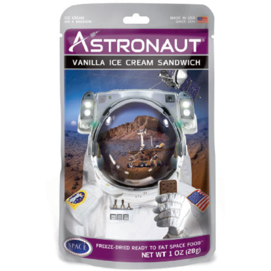 Astronaut Food - Vanilla Ice Cream Sandwich 1oz 12ct