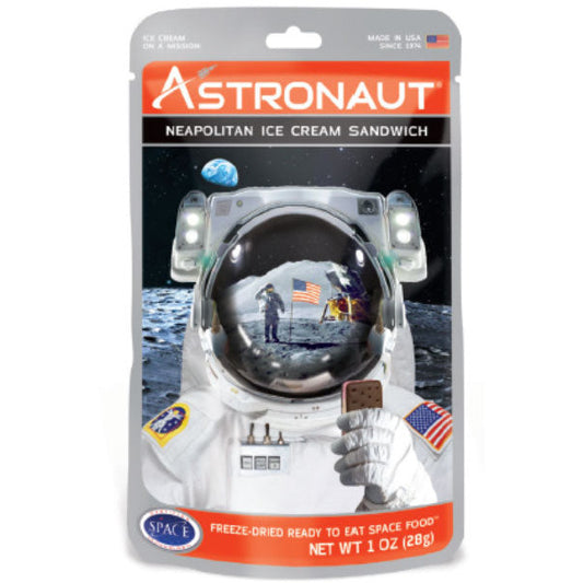 Astronaut Food - Neapolitan Ice Cream Sandwich 1oz 12ct