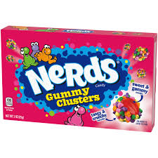 Nerds Gummy Clusters Theater Box 3oz 12ct - candynow.ca