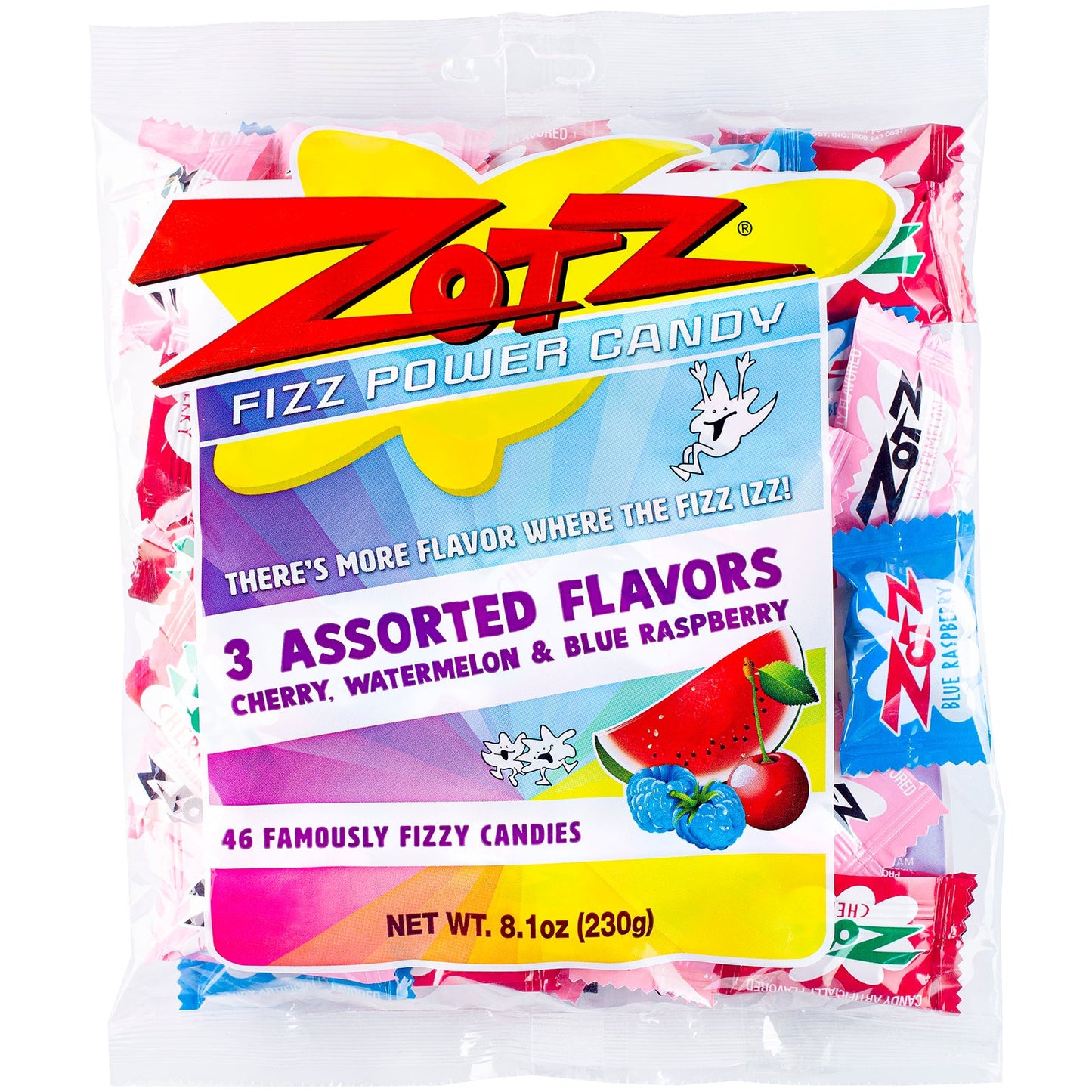 Zotz 46pcs Bag Assorted 8.1oz 12ct