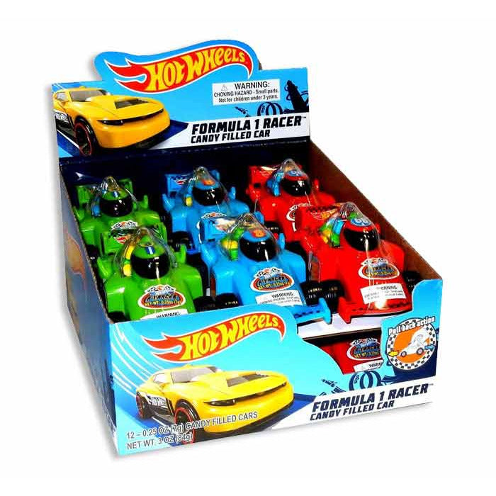 Hot Wheels Formula 1 Racer 0.3oz 12ct