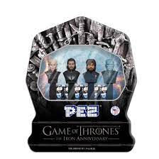 Pez Gift Set Tin Game Of Thrones 4 Dispensers +6 Rolls 1ct