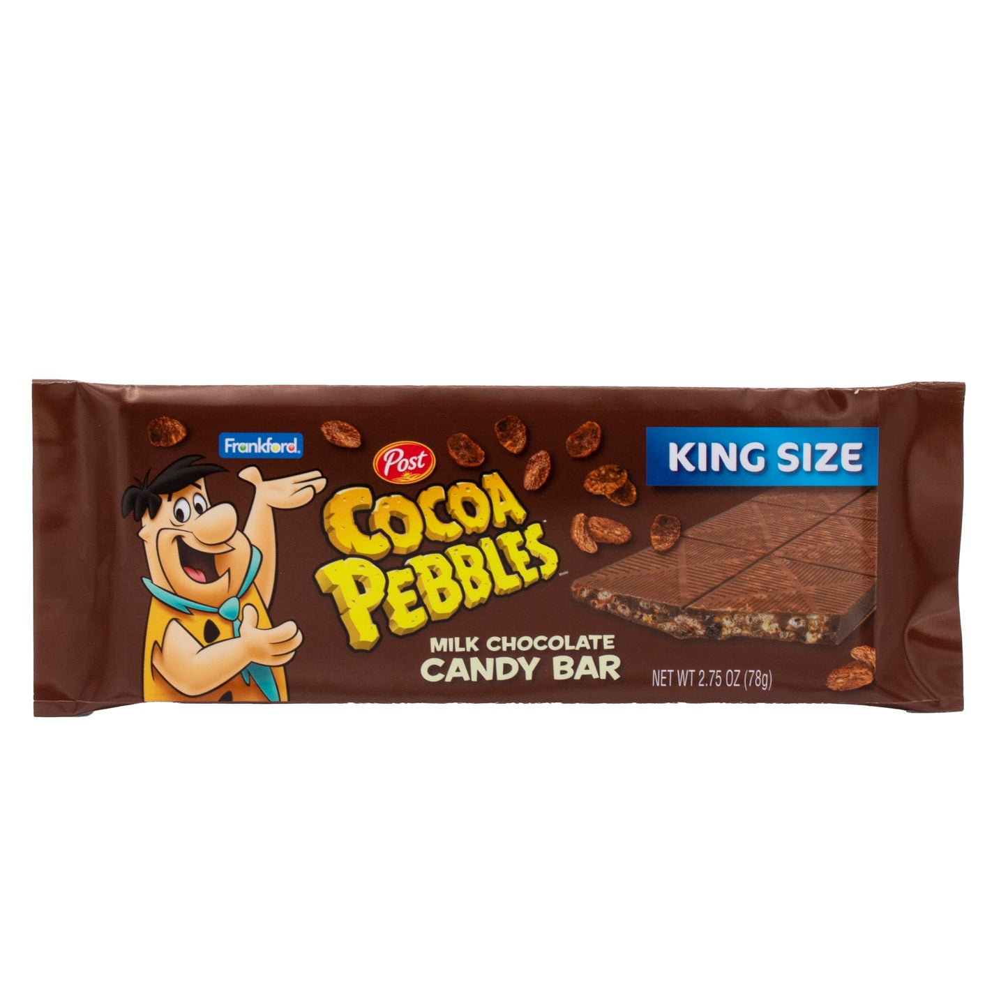Cocoa Pebbles Chocolate Bar King Size 2.75oz 18ct
