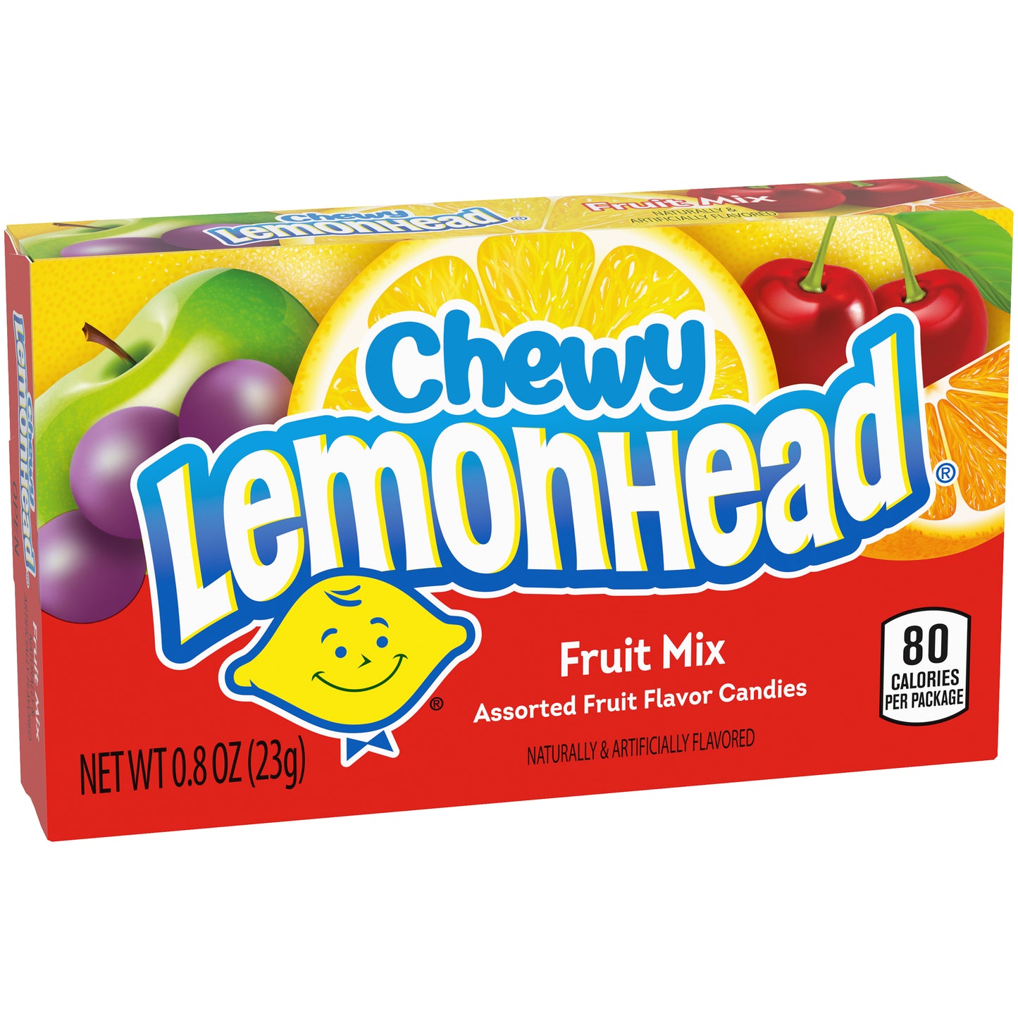 Chewy Lemonhead Fruit Mix 0.8oz 24ct