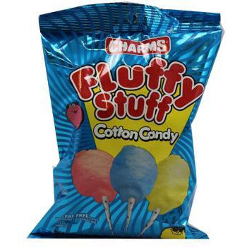 Charms Fluffy Stuff Cotton Candy 2.5oz 12ct