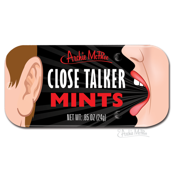 Archie McPhee Close Talker Mints 0.85oz 12ct
