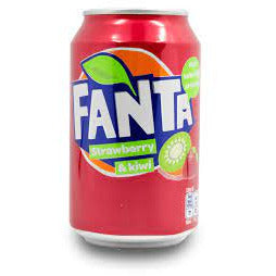 Fanta Strawberry-Kiwi 330ml 24ct (Europe) (Shipping Extra, Click for Details)