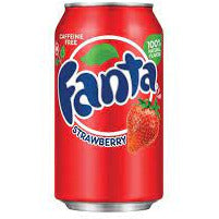 Fanta Strawberry 355ml 12ct (Shipping Extra, Click for Details)